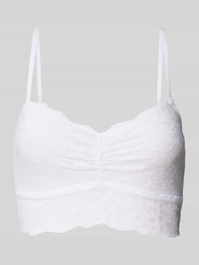 Snocks Bustier met kant en verstelbare bandjes