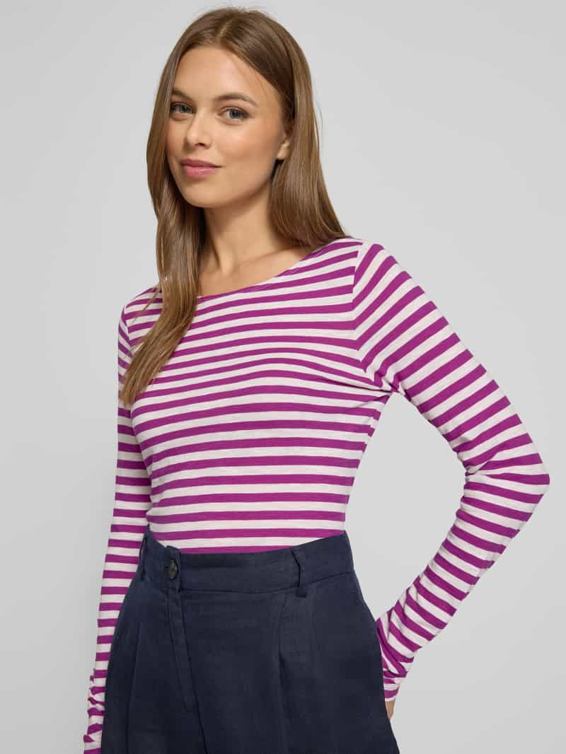 Marc O'Polo Regular fit shirt met lange mouwen van puur katoen