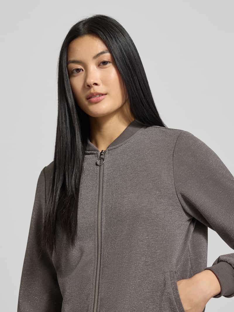 Vero Moda Regular fit bomberjack met collegekraag model 'BERLIN'