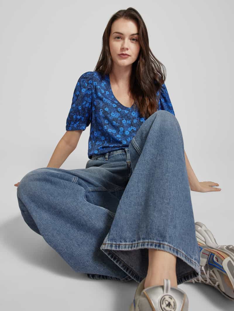 ARMEDANGELS Blouse met all-over bloemenprint model 'SAARITA MILLES FLEURS'