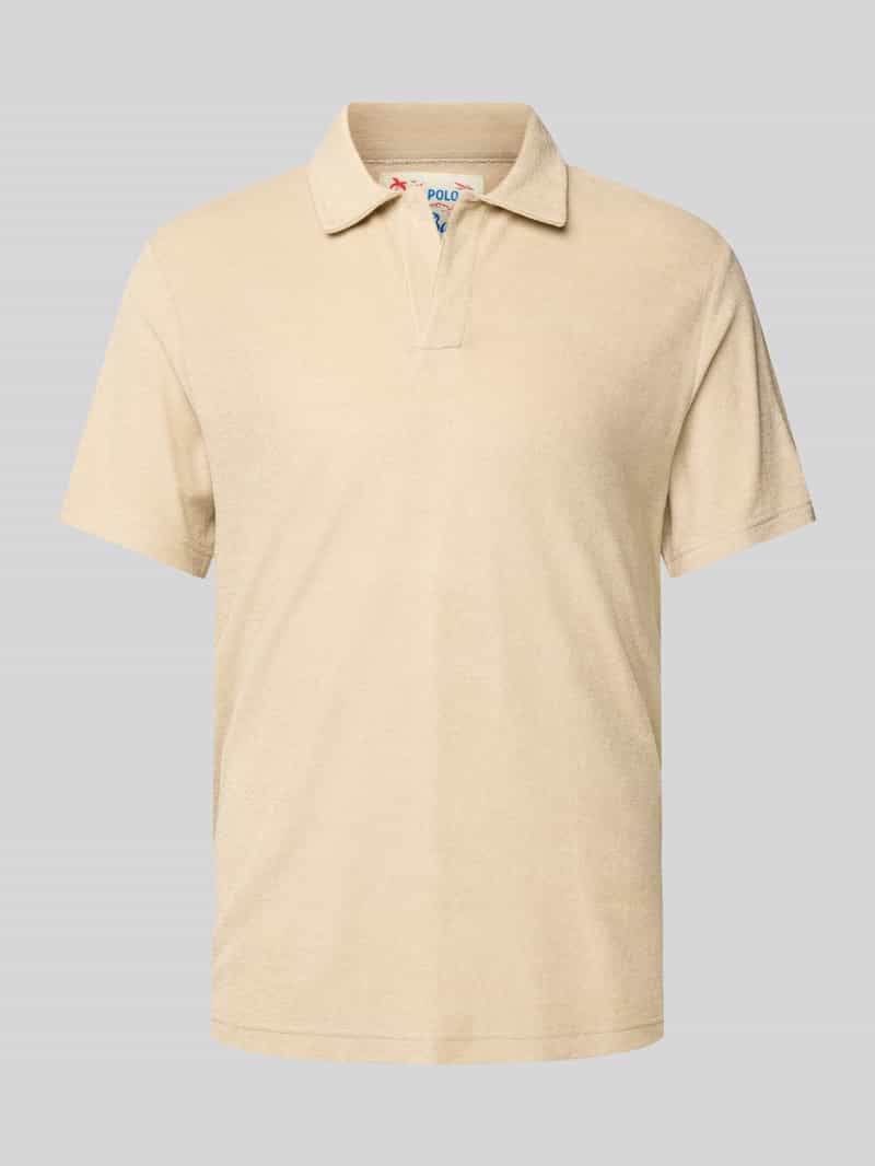 MC2 Saint Barth Slim fit poloshirt met V-hals model 'JEREMY TERRY'