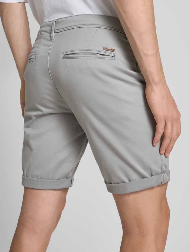 jack & jones Regular fit bermuda met steekzakken model 'IBOWIE'
