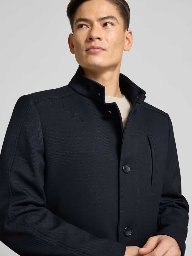 CINQUE Regular fit lange jas met viscose model 'Arsenal'