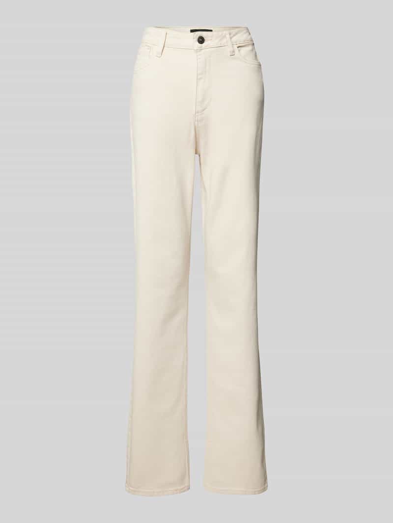 Pieces Straight fit jeans van katoenmix model 'KELLY'