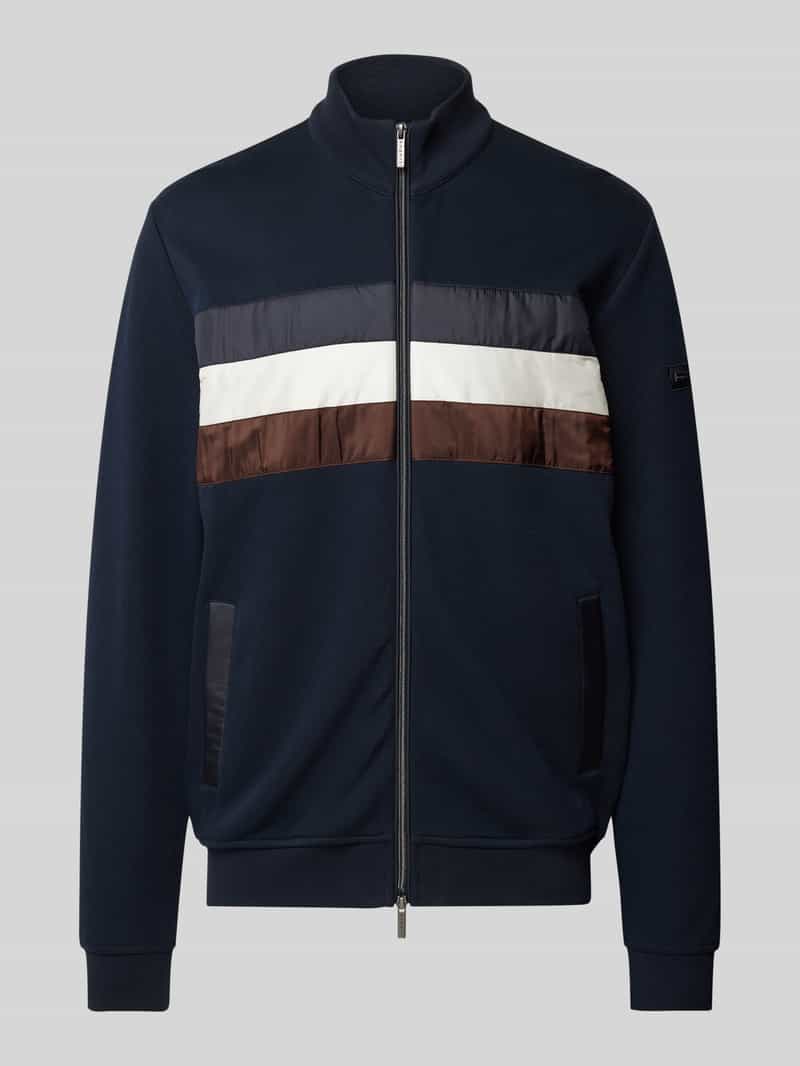 Bugatti Sweatjack met tweewegsritssluiting