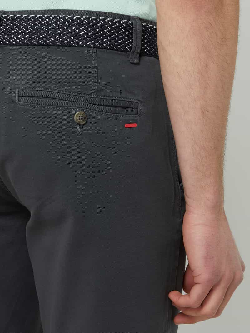 Lerros Korte regular fit chino van katoen model 'Craig'