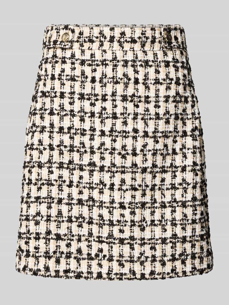 Joop! Minirok met labeldetail model 'Scara'