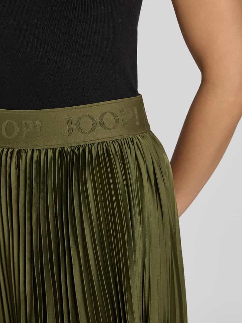 Joop! Maxirok met plissévouwen model 'Salma'