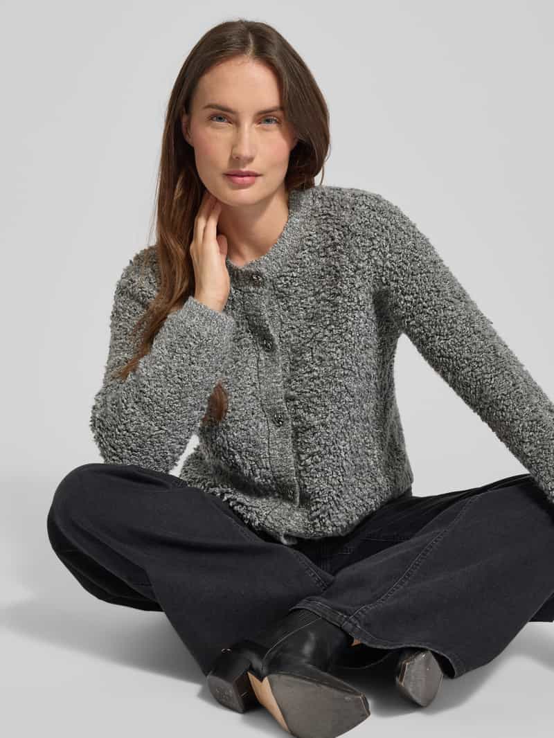 comma Vest met knoopsluiting