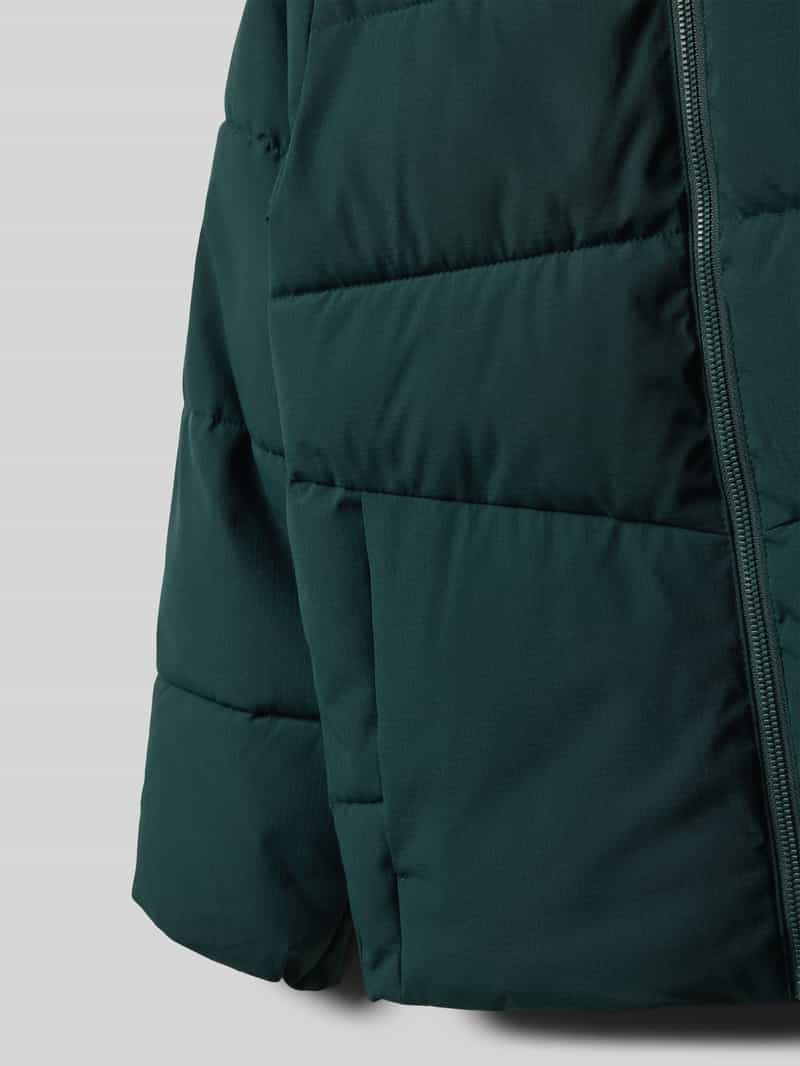 jack & jones Regular fit gewatteerd jack met logoprint model 'Global'