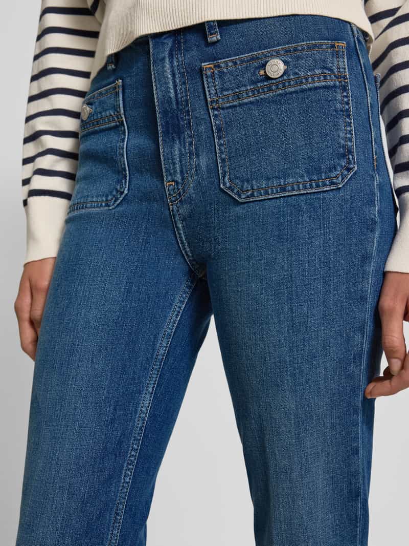 Tommy Hilfiger Bootcut jeans van katoenmix