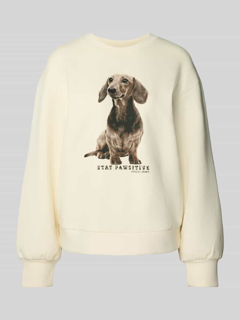 Marc Cain Sweatshirt met ribboorden