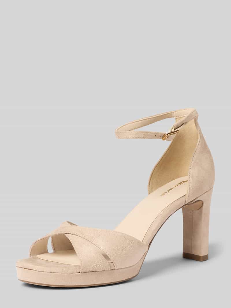 Pumps met open teen