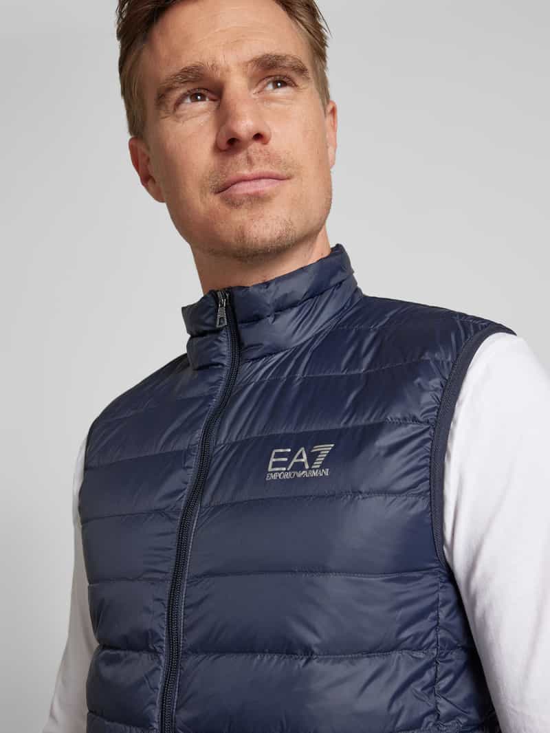 EA7 Emporio Armani Bodywarmer met opstaande kraag model 'TRAIN'