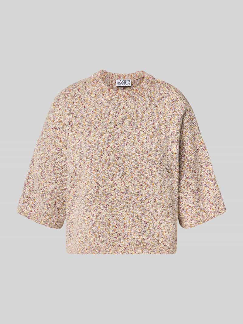 Jake*s Studio Woman Gebreide pullover met 1 2-mouwen