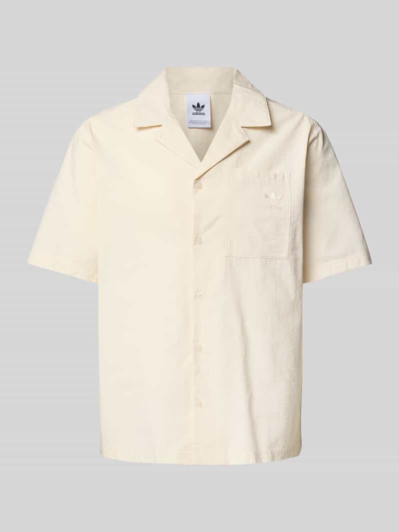 adidas Originals Relaxed fit vrijetijdsoverhemd met 1 2-mouwen