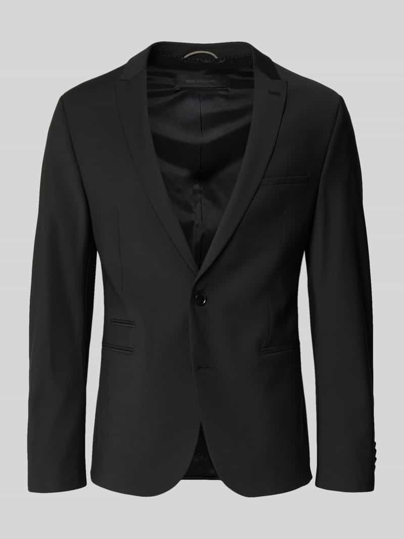 Getailleerd 2-knoops colbert met wol Model 'Irving' - 'Drynamic'