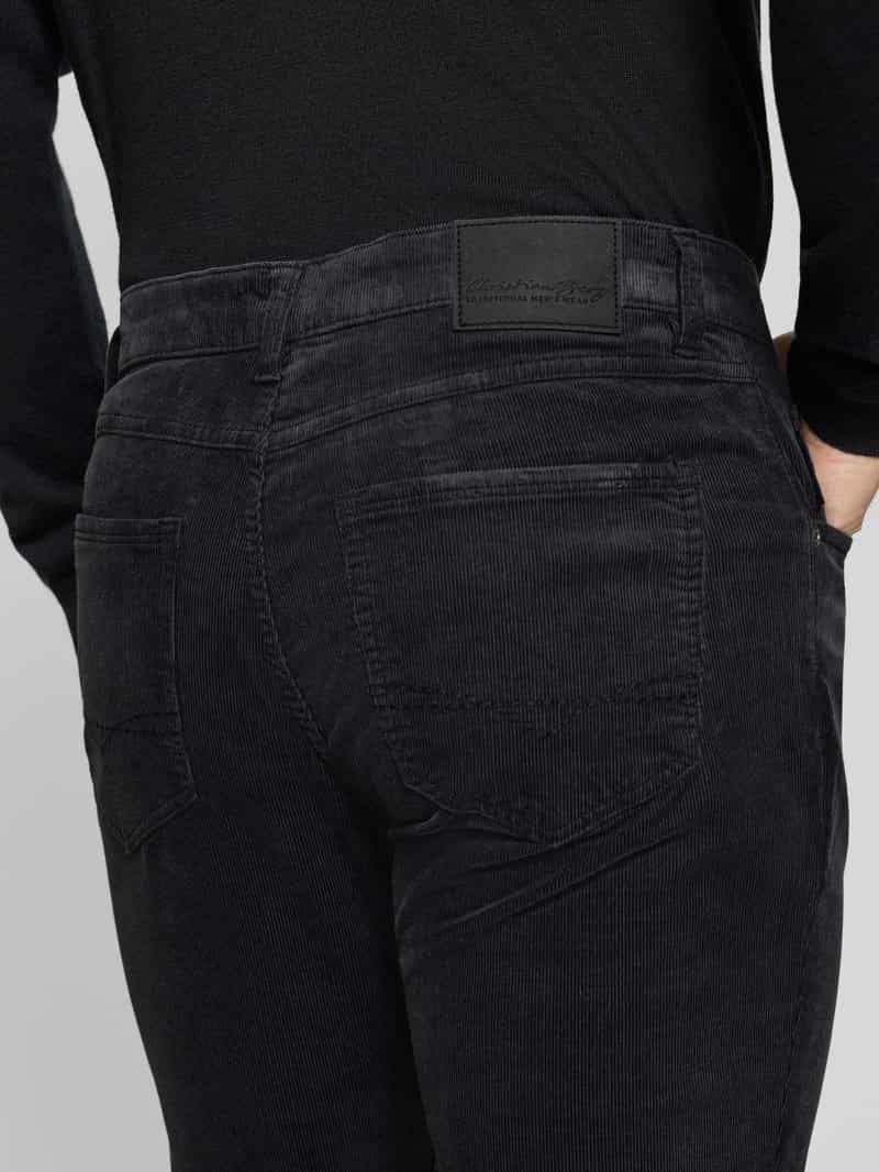 Christian Berg Men Corduroy broek met 5-pocketmodel