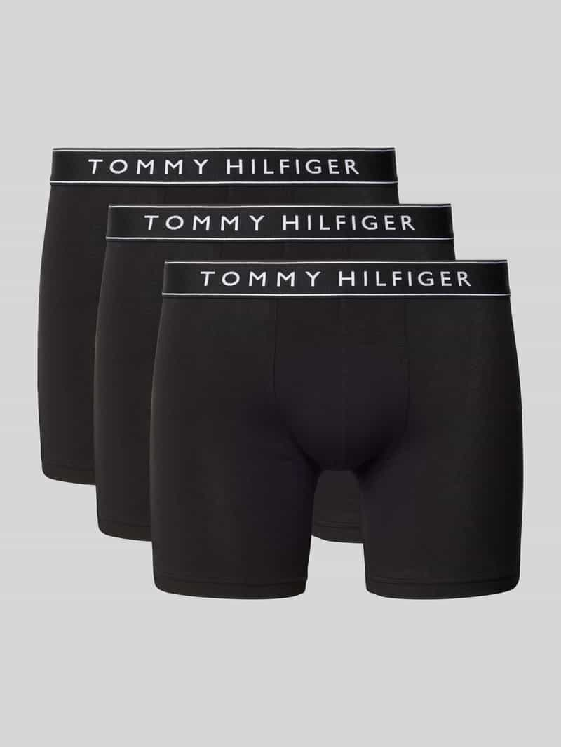 Tommy Hilfiger Boxershort met elastische band in een set van 3 stuks