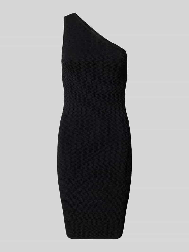 Guess Knielange jurk met one shoulder-bandjes model 'HELENA'