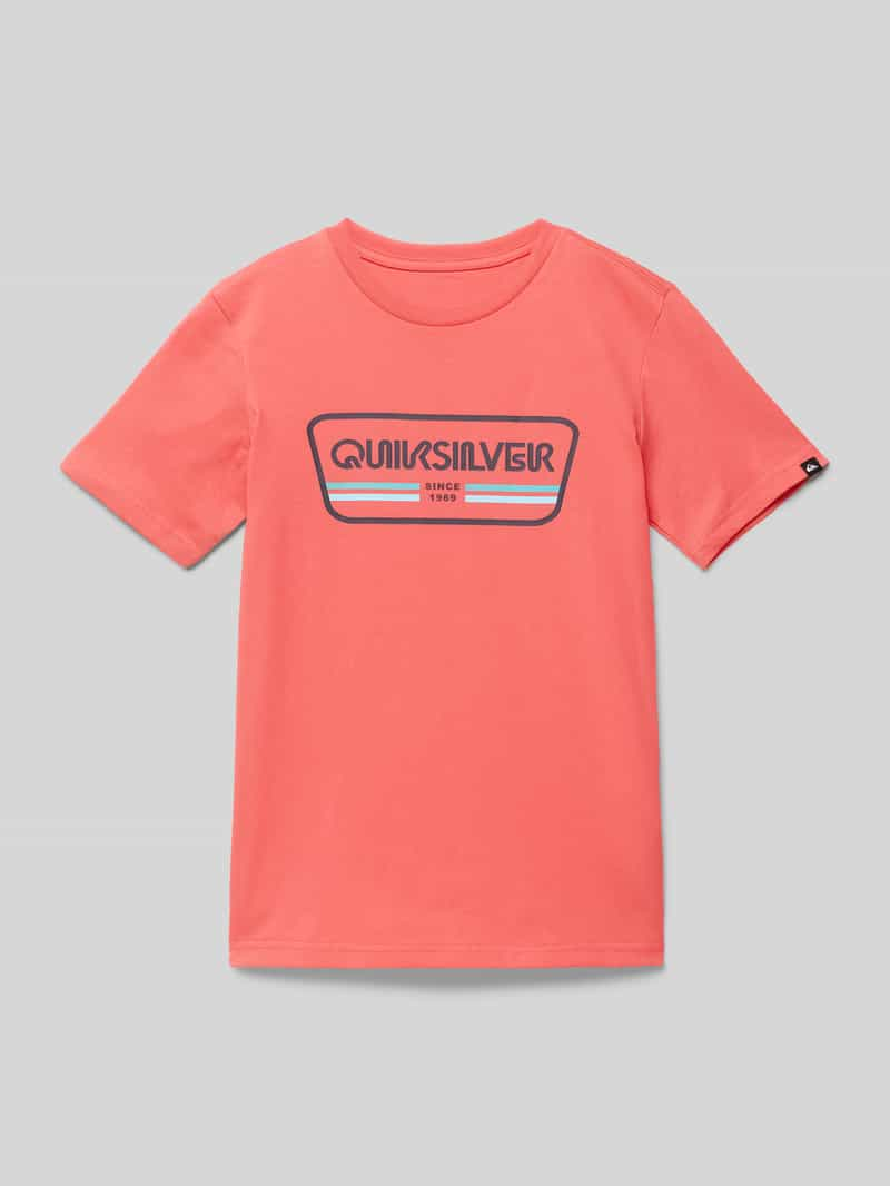 Quiksilver T-shirt met ronde hals, model 'RANGE LIFE'