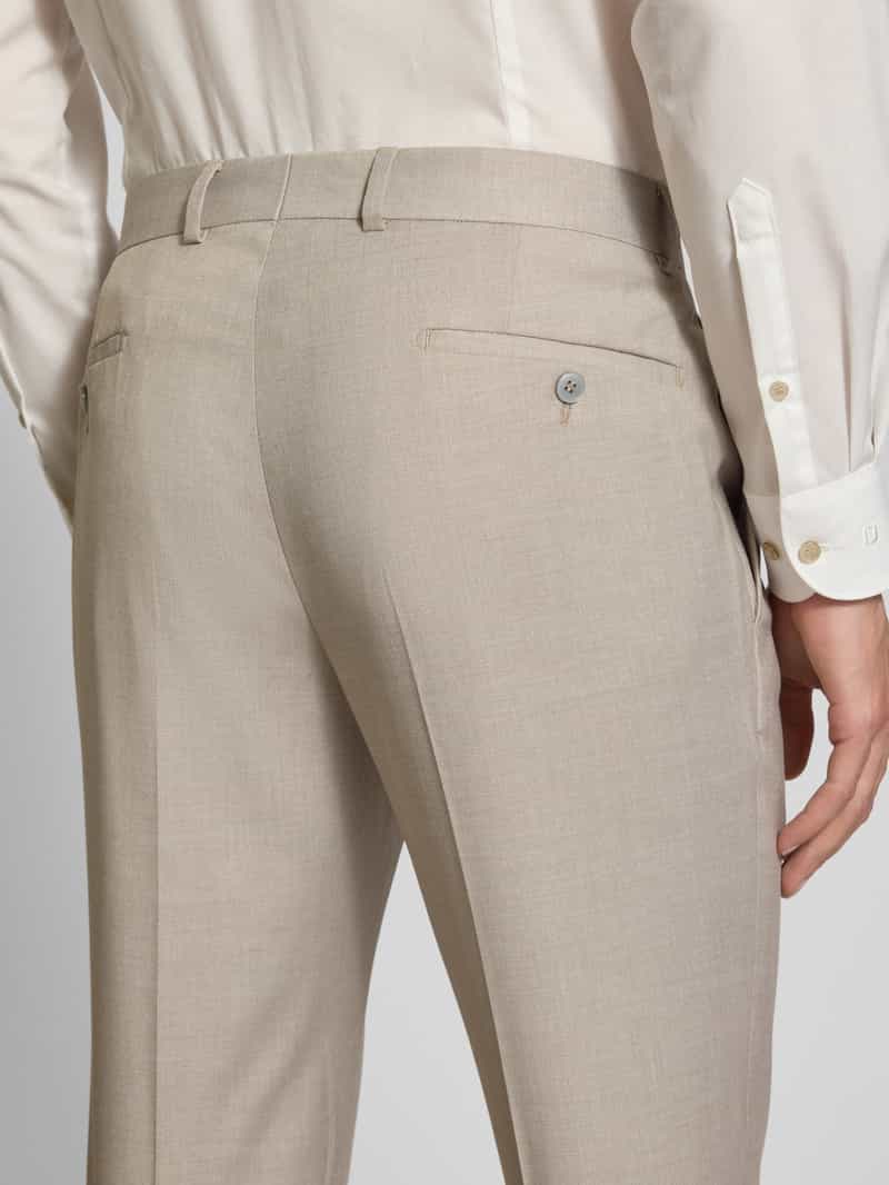 HECHTER PARIS Regular fit pantalon met paspelzakken model 'X-Tension'
