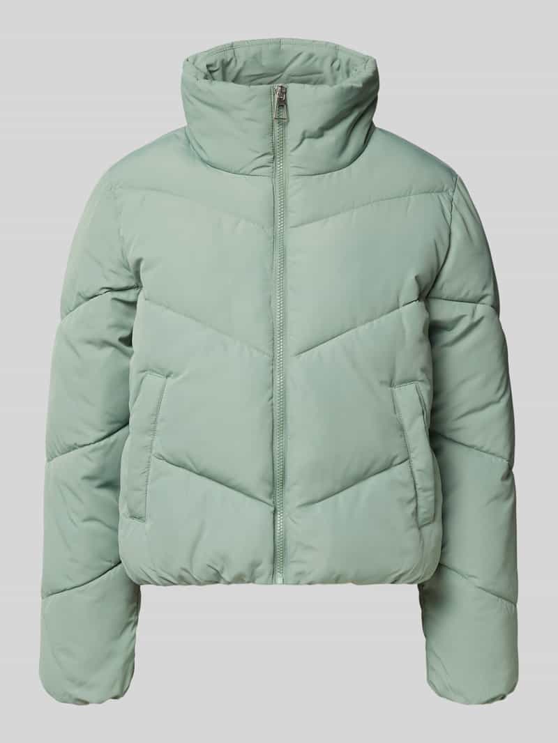 Only Regular fit gewatteerd jack met opstaande kraag model 'MAGGI LIFE'