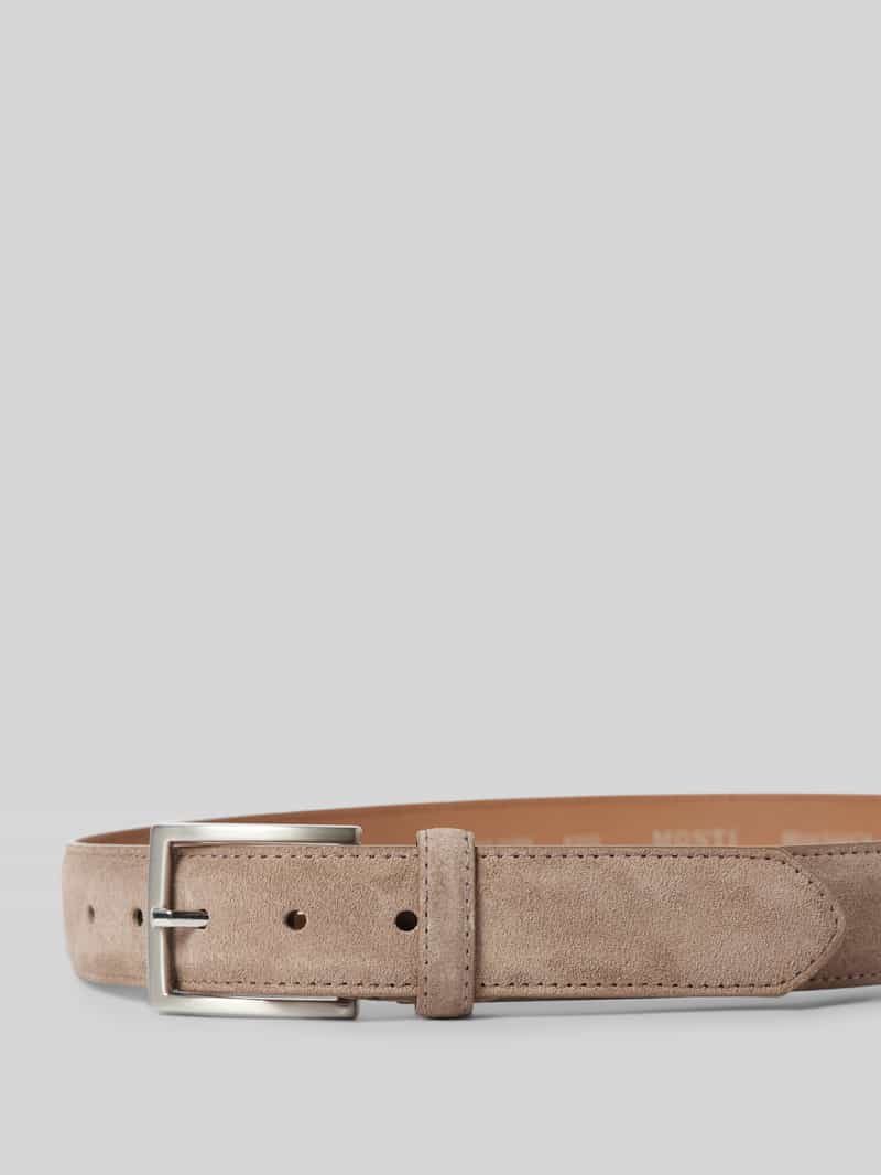 Monti Leren riem met doornsluiting model 'MONTREAL'