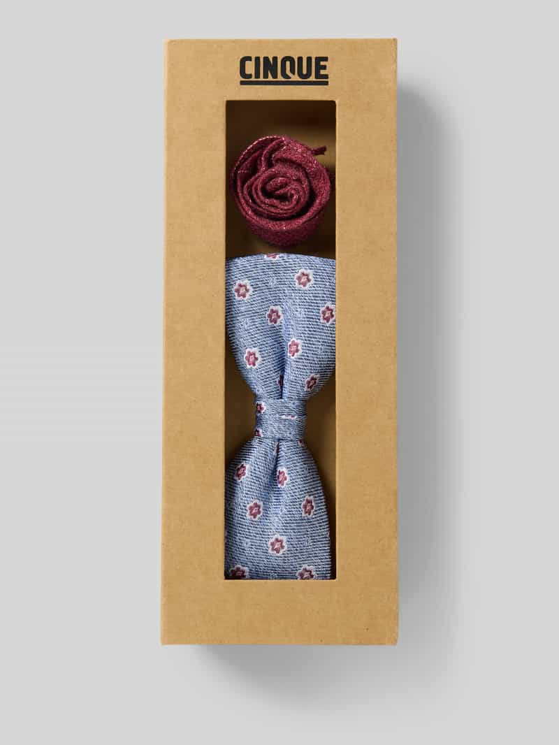 Strik van zijde met verstelbare kraagwijdte, model 'ASCONA'