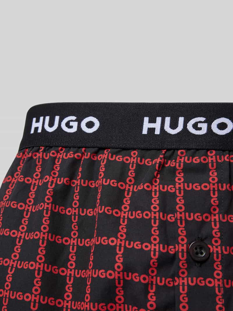 HUGO Regular fit boxershort van zuiver katoen in een set van3 stuks