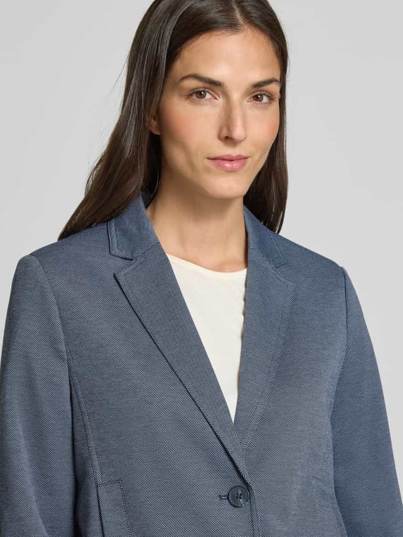Opus Blazer met structuurmotief model 'Jamira'