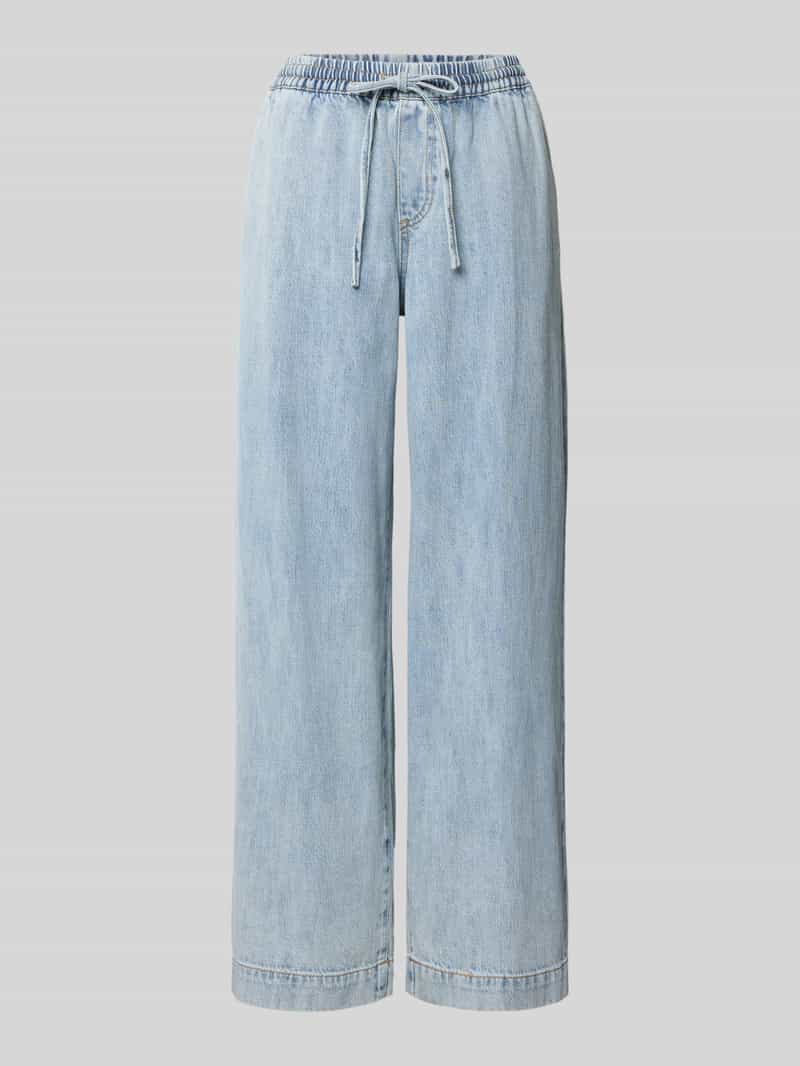 Wide leg jeans van puur katoen model 'GEGGO'