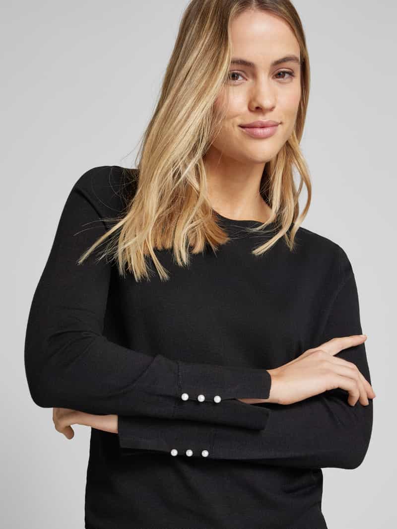 Christian Berg Woman Selection Gebreide pullover met ronde hals