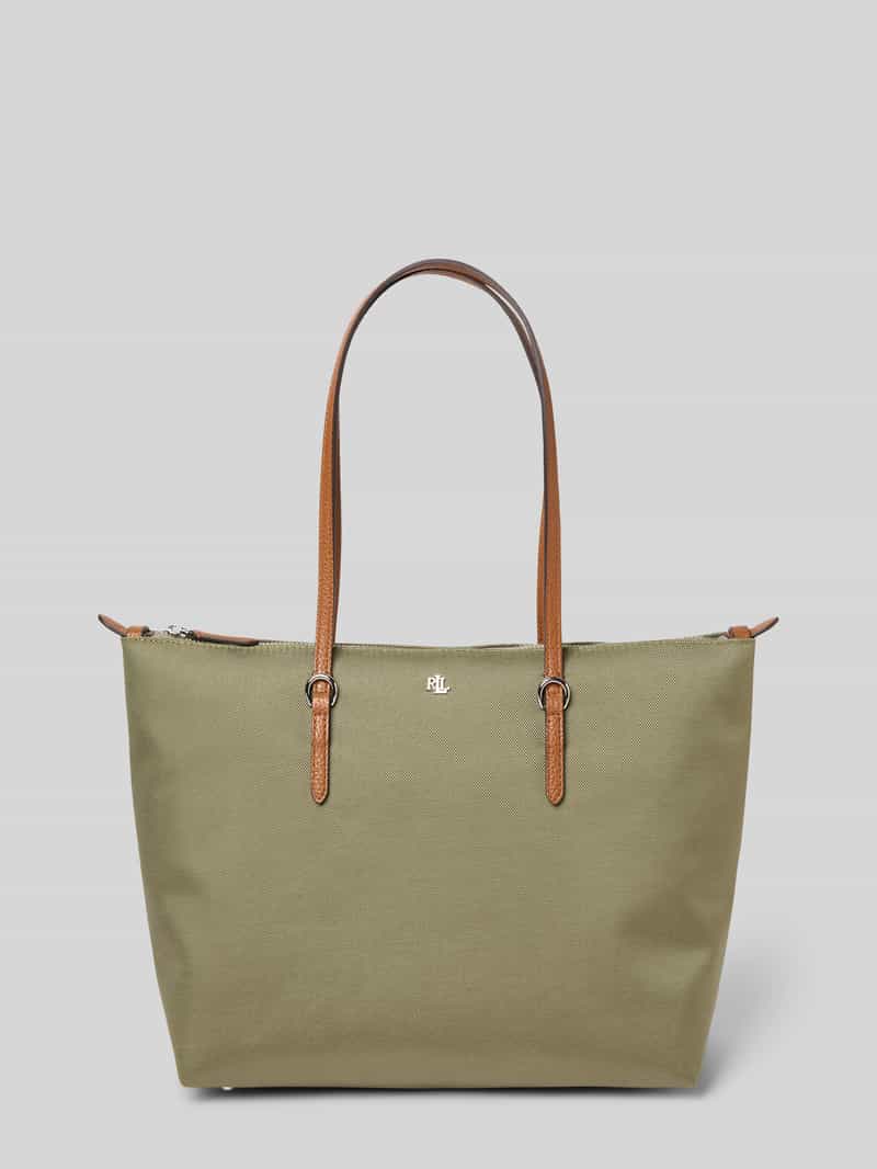 Lauren Ralph Lauren Handtas met structuurmotief, model 'KEATON'