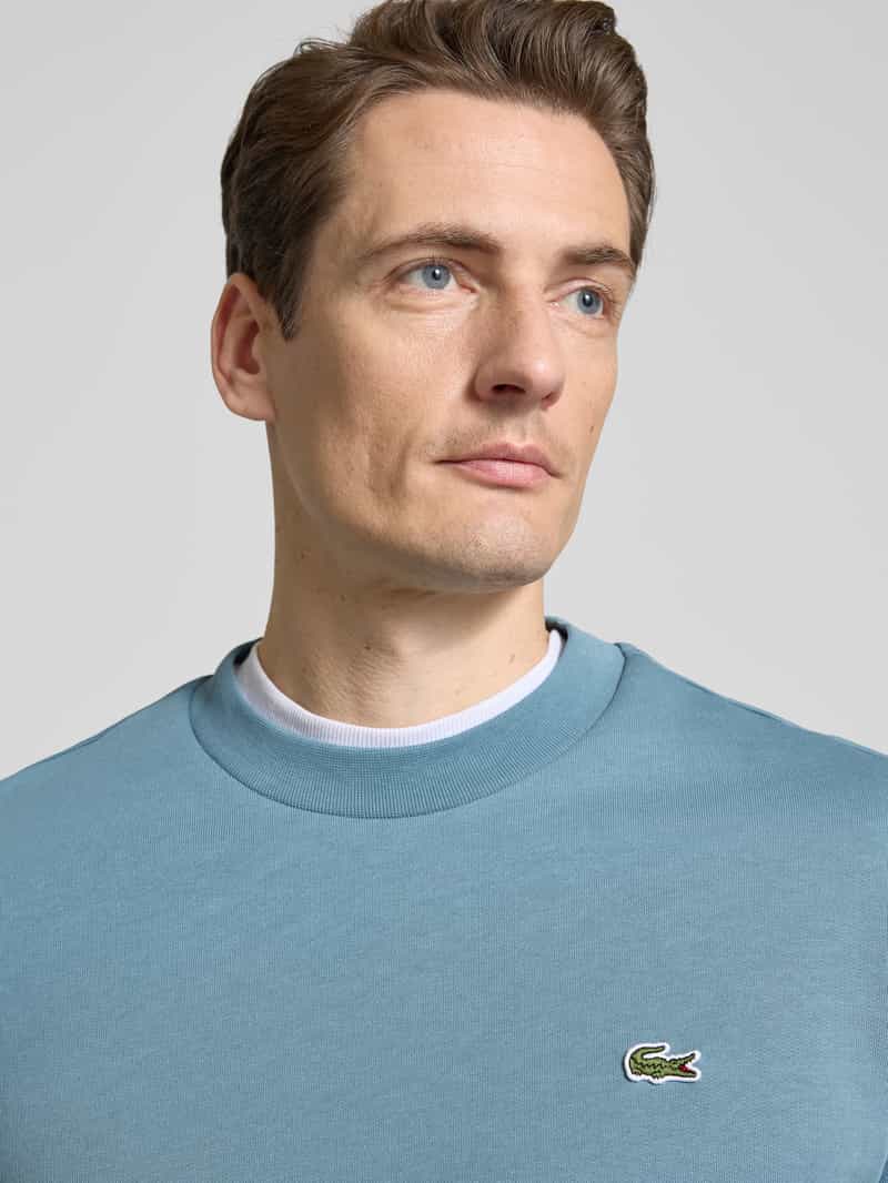 Lacoste Sweatshirt met labelpatch
