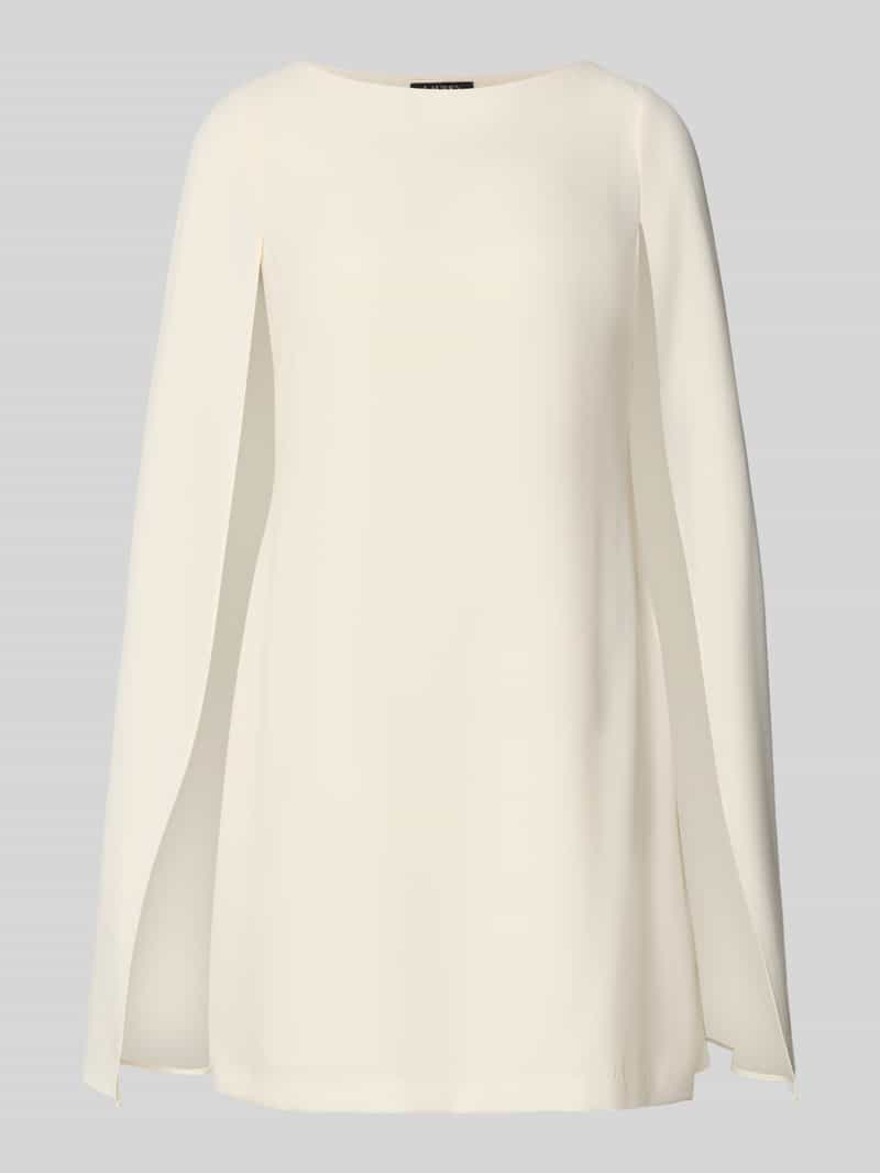Smal cocktailjurk met boothals model 'PETRA'