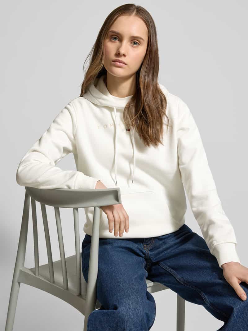 Tommy Jeans Hoodie met labelstitching