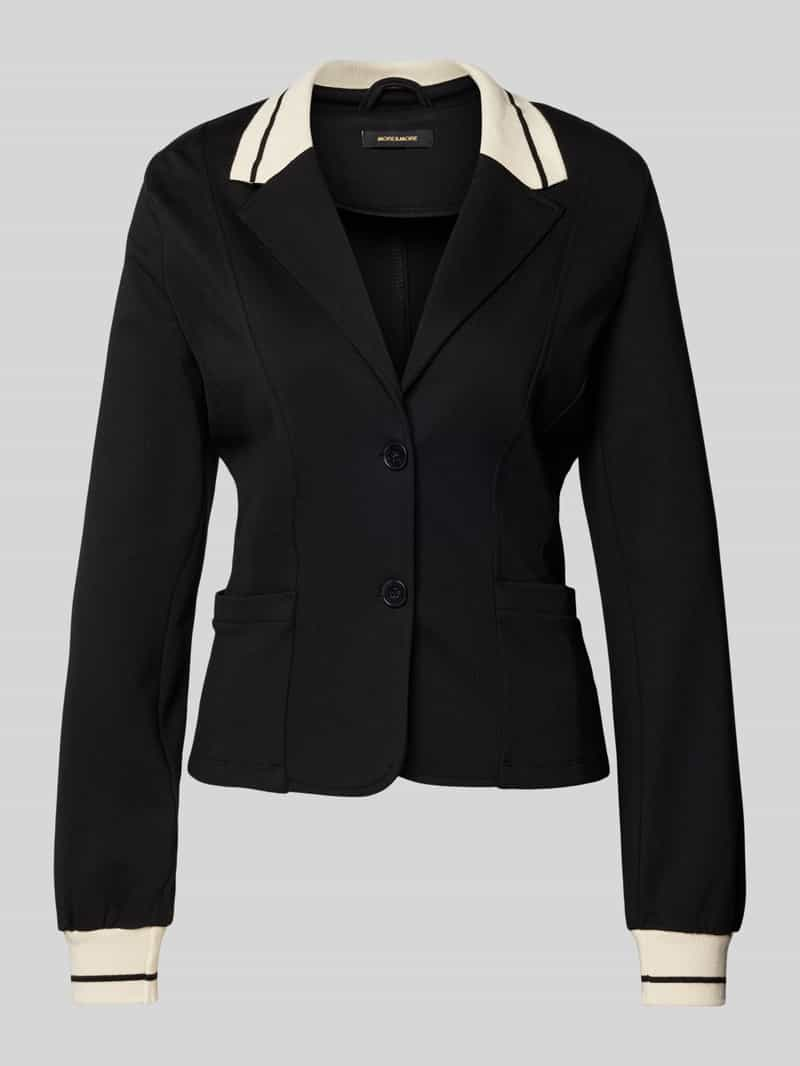 MORE & MORE Blazer met elastische mouwboorden