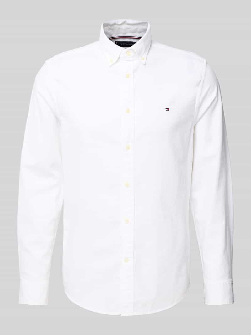 Tommy Hilfiger Slim fit vrijetijdsoverhemd van puur katoen