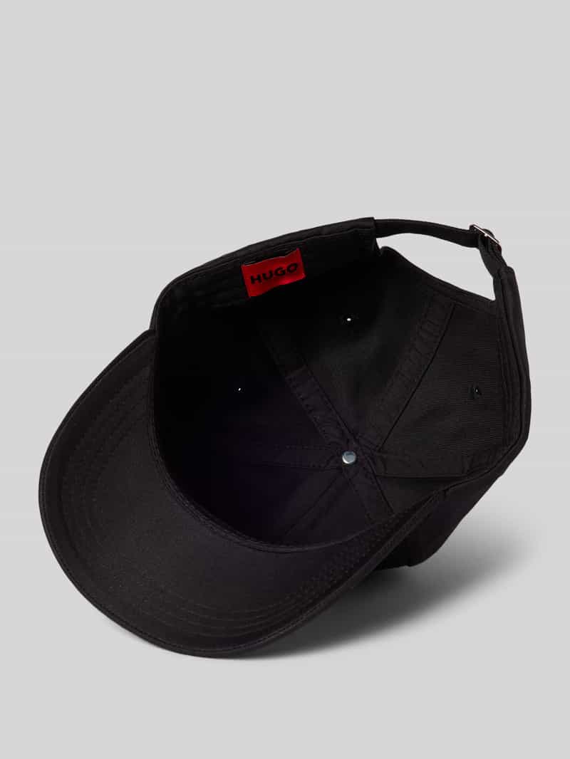 HUGO Baseballpet met labelbadge model 'Ally'