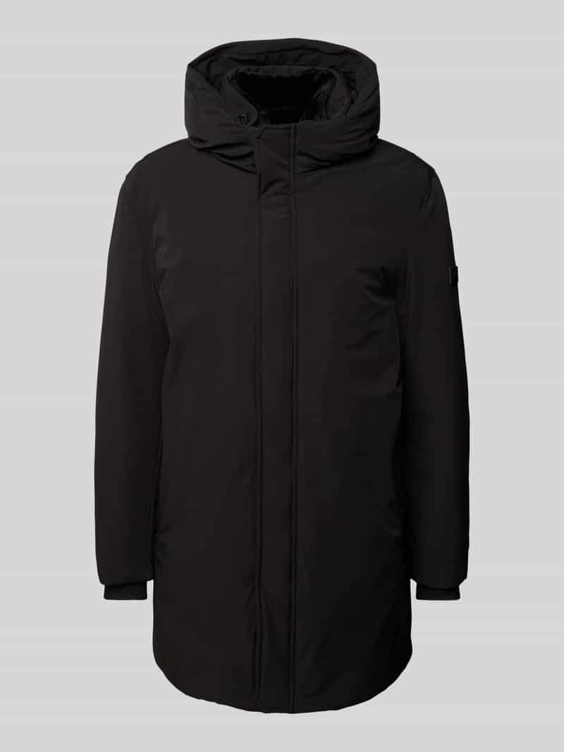 CINQUE Regular fit lange jas met capuchon model 'DAWSON'