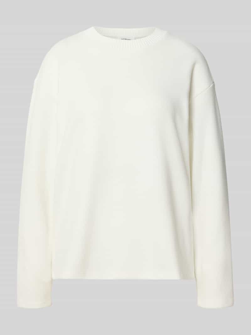 s.Oliver RED LABEL Regular fit pullover van katoenmix