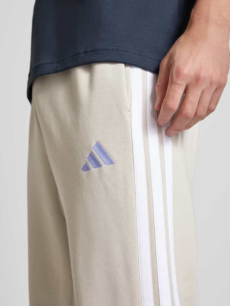 ADIDAS SPORTSWEAR Sweatpants met labelstitching en elastische band