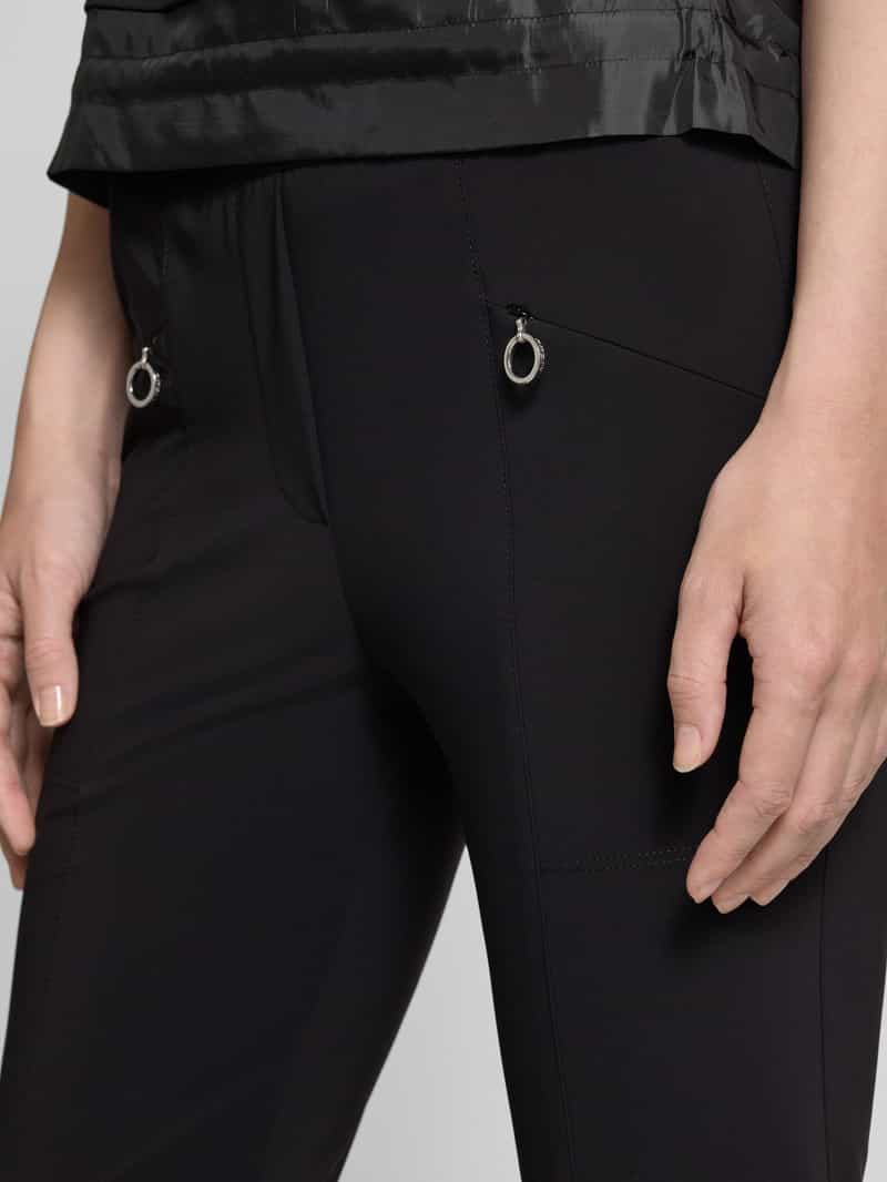 Marc Cain Stoffen broek met elastische band
