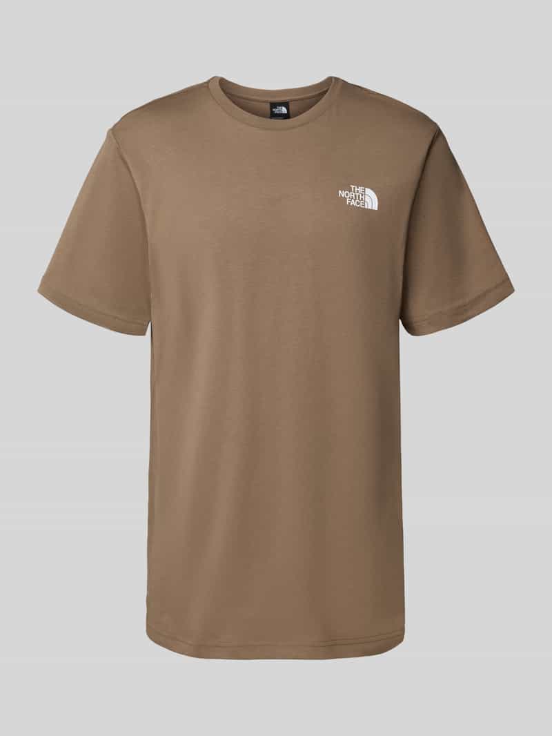 The North Face T-shirt met labelprint