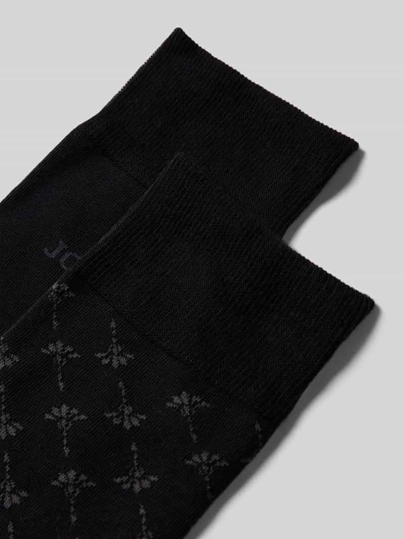 JOOP! Collection Sokken met elastische ribboordjes in een set van 2 paar