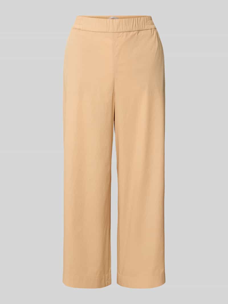 RAFFAELLO ROSSI Wide leg culotte met elastische band model 'JOLIE'
