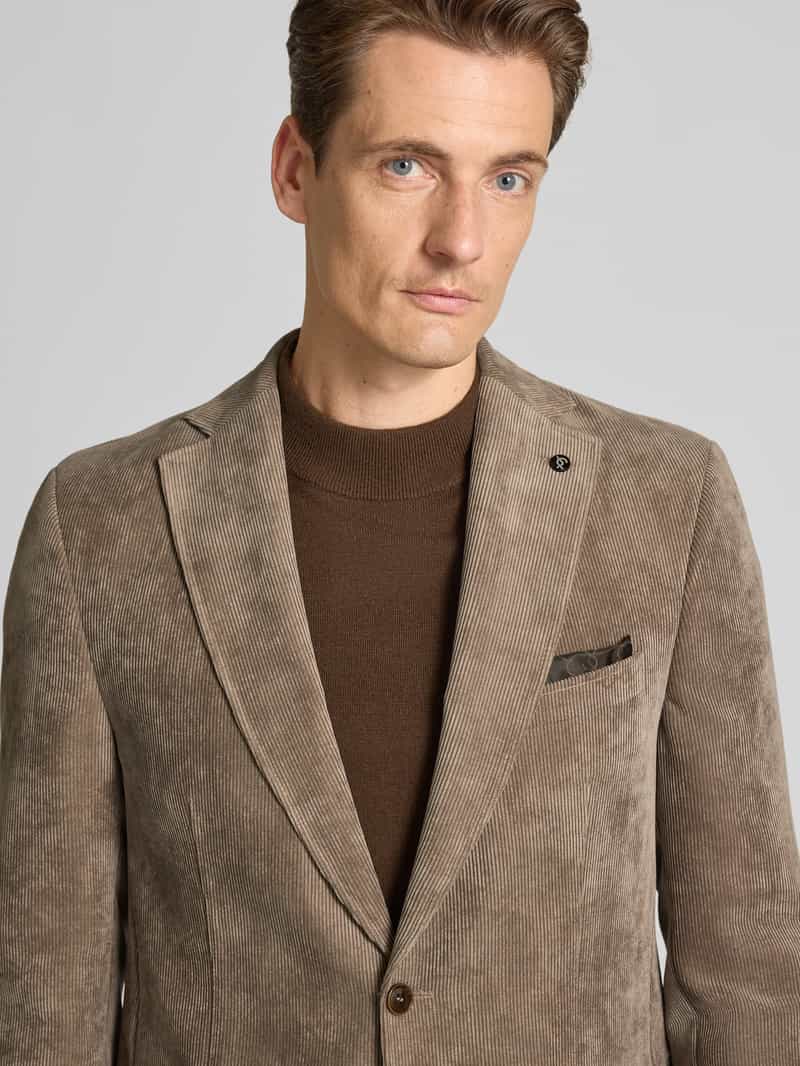 carl gross 2-knoops colbert met reverskraag model 'Theo'
