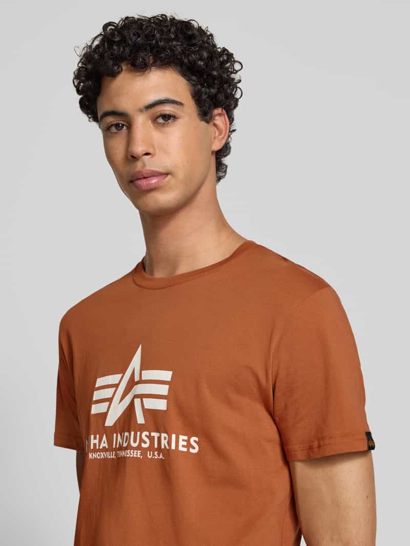 alpha industries T-shirt van zuiver katoen