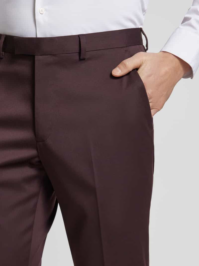 MCNEAL Slim fit pantalon met persplooien